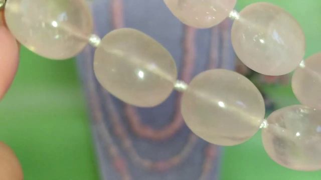 РОЗОВЫЙ КВАРЦ, РОДОНИТ, КОЛЬЦА, СЕРЬГИ, БУСЫ, КОЛЬЕ, смотреть онлайн