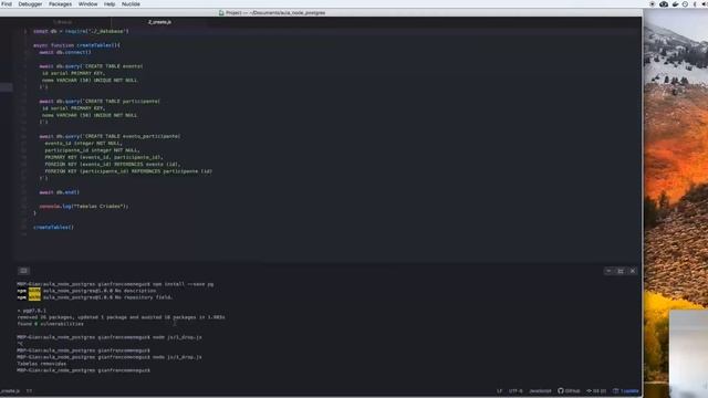 Utilizando Node.js com PostgreSQL смотреть онлайн