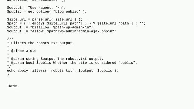 Wordpress: Displaying the Virtural robots.txt file смотреть онлайн