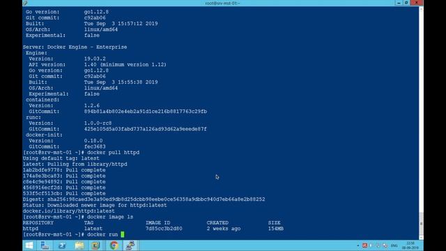Docker Container EE Installation смотреть онлайн