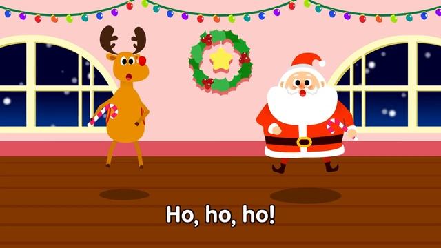 Up on the Housetop | Merry Christmas! | Christmas Song for Kids | Kindergarten Song | JunyTony смотреть онлайн