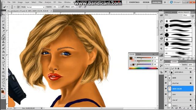 Divergent Tris Speedpaint Part 3 смотреть онлайн