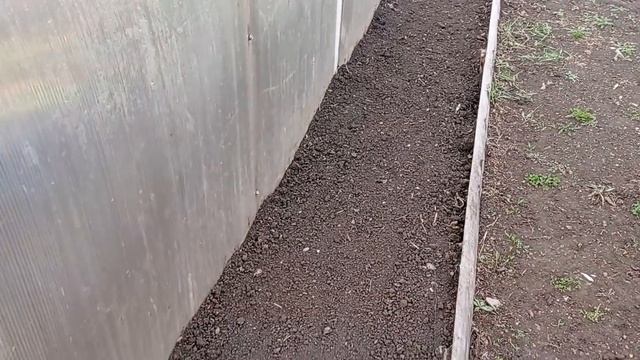 Ставим новые ворота. Обзор двора. смотреть онлайн