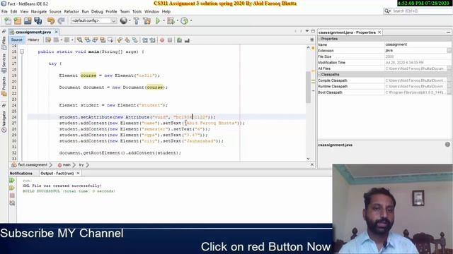 cs311 Assignment 3 Solution spring 2020 by Abid Farooq Bhutta || Complete Correct Solved 2020 смотреть онлайн