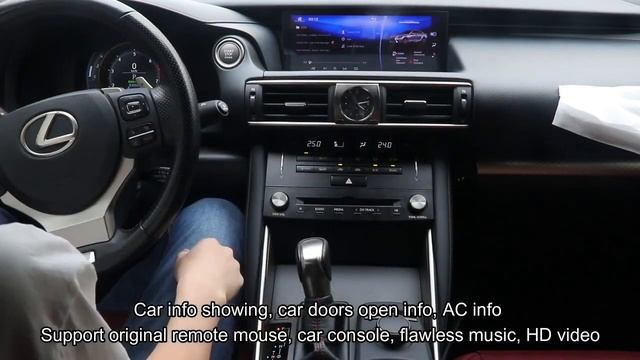 Lexus IS RX NX ES GS - Android system смотреть онлайн