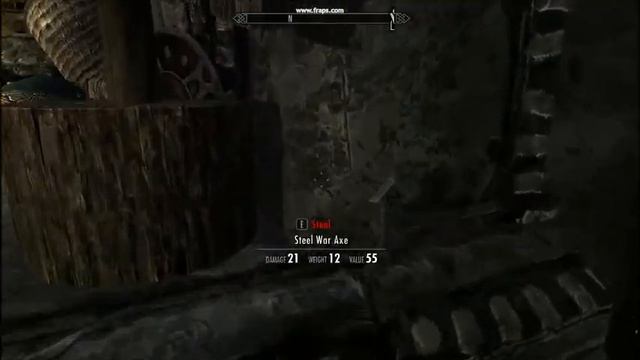 TESV: Skyrim Sweep Job Glitch смотреть онлайн
