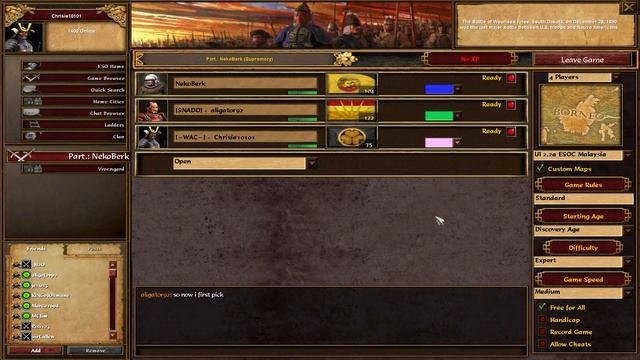 [AoE3] ESOC Spring Tournament — Groupstage: NekoBerk vs aligator92 смотреть онлайн