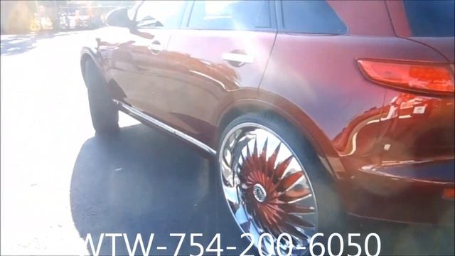 AceWhips.NET- WTW Customs Broward- Mike PlentyMoneyENT's FX35 on 28" DUB Frantic Floaters смотреть онлайн