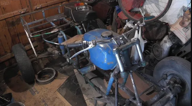 Самодельный квадроцикл, начало. смотреть онлайн