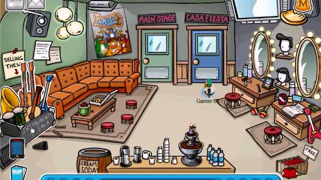 Club Penguin Cheats - Music Jam Party 2010 смотреть онлайн