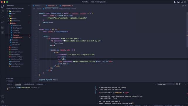 Обзор React Router v6 4+. Form, action, loader, useLoaderData.. [eng subs] смотреть онлайн