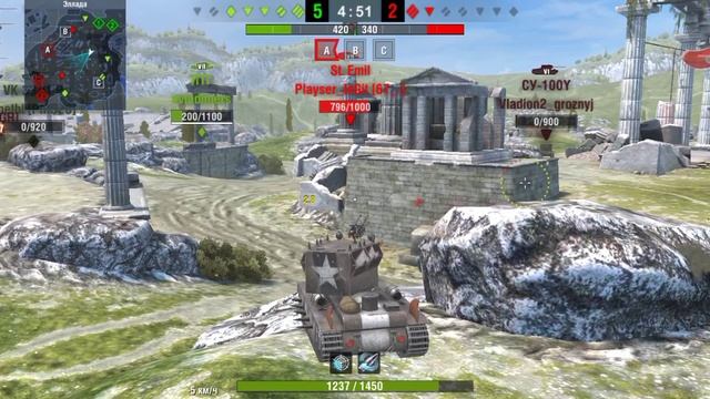 КРУШИТЕЛЬ :) (WOT BLITZ)