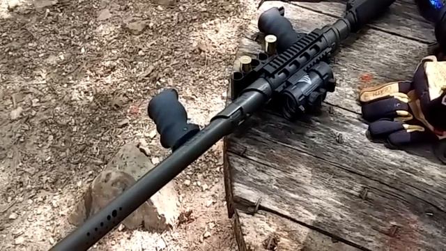 TALON 12 GAUGE Home Made Slam-Fire Shotgun смотреть онлайн