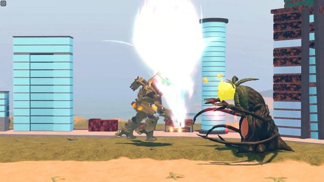 Rose Biollante Vs Cherno Alpha - Roblox Kaiju Universe смотреть онлайн