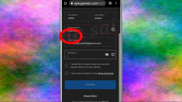 Fix Display Name Already taken problem Solve in epic games RL Sideswipe смотреть онлайн