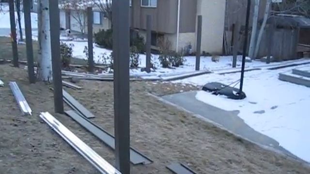 Trex Fencing Installation - Measuring for post height смотреть онлайн