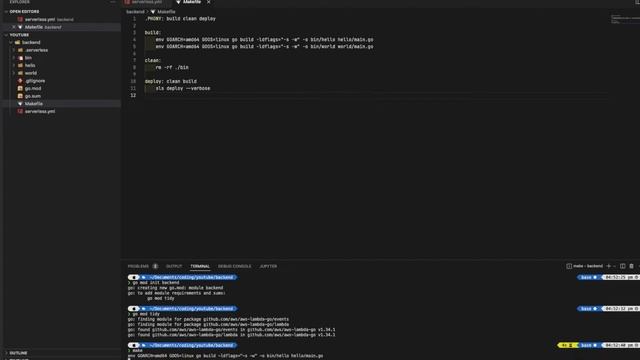 Set up your Serverless Golang Backend in less than 5 Minutes! смотреть онлайн