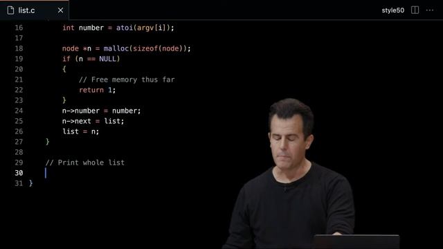 CS50 Fall 2023 - Lecture 5 - Data Structures (live, unedited) смотреть онлайн