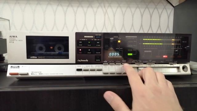 Aiwa AD-FF8 кассетная дека Hi-Fi смотреть онлайн
