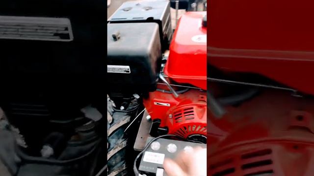 Заводим самодельный мини трактор смотреть онлайн