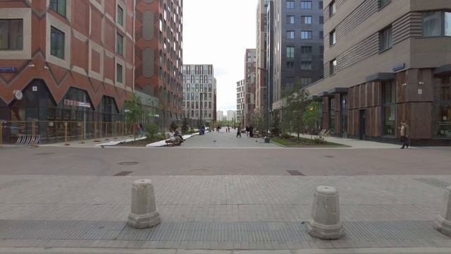 Moscow walk , residential quarter "ZILART" смотреть онлайн