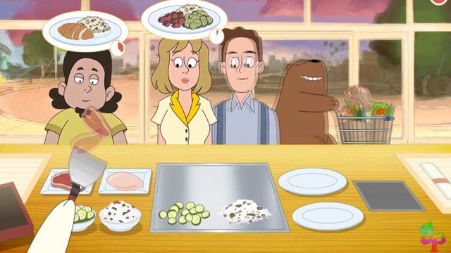 We Bare Bears - Stirfry Stunts - We Bare Bears Games смотреть онлайн