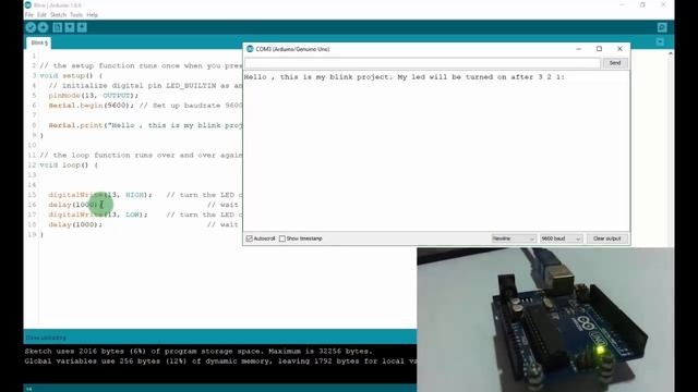 Arduino Tutorial for Beginners 6 - Read Data from Arduino Serial Monitor смотреть онлайн