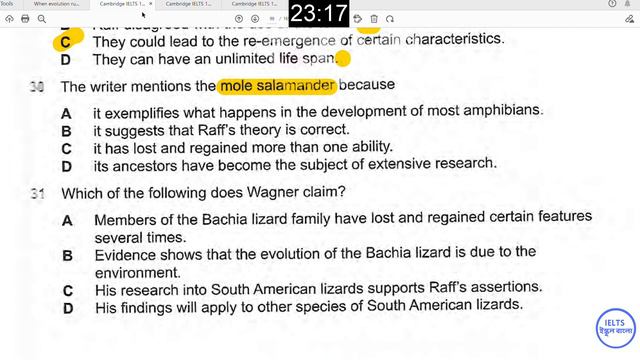 IELTS School Bangla || Bangla IELTS 10 || Reading test-4 passage-3 || When evolution runs backwards смотреть онлайн