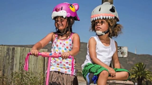 Детские шлемы в виде животных и персонажей от Crazy Safety смотреть онлайн