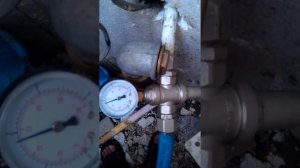 Как установить насосную станцию с редуктором давления.