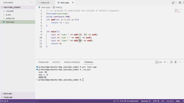 3.3.C++ language constructs with objects and classes: DEFAULT ARGUMENTS || NEC LICENCE EXAM||#nec смотреть онлайн