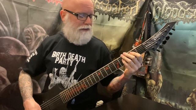 BLOODSOAKED - “Infestation” Guitar Playthrough смотреть онлайн