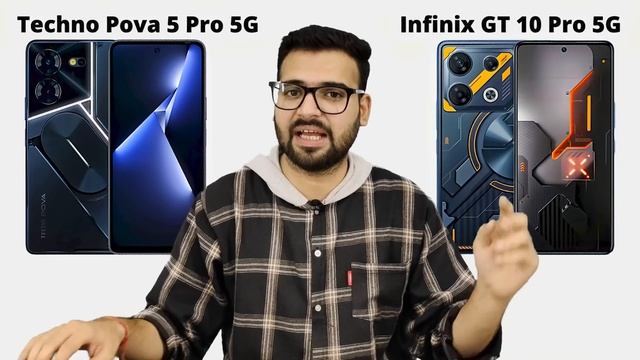 Tecno Pova 5 Pro vs Infinix GT 10 Pro - Full Comparison | Should I invest for Pova 5 Pro ??? смотреть онлайн