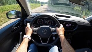 ТЕСТ ДРАЙВ new ФОЛЬКСВАГЕН Т-КРОСС 2022(1.0 ТСИ 110 Л.С.)ОБЗОР/ ПЕРВОЕ ЗНАКОМСТВО/ВОЖДЕНИЕ ОТ 1 ЛИЦ