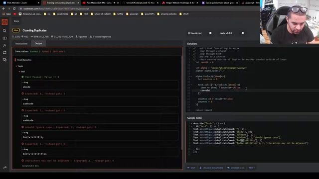 JavaScript Code Wars Challenge Day 5 ⚔️ -Round 1 ⚔️ #10daysOfCodeWars смотреть онлайн