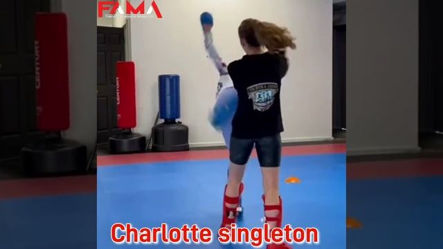 KARATE KUMITE TRAINING | BEST KUMITE TECHNIQUES 2022 | Charlotte Singleton Karate Girl | USA KARATE