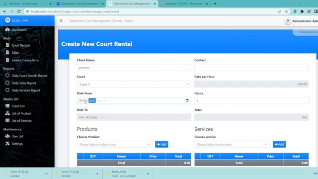 Court Management System in PHP My SQL with Free source code 100% Download смотреть онлайн