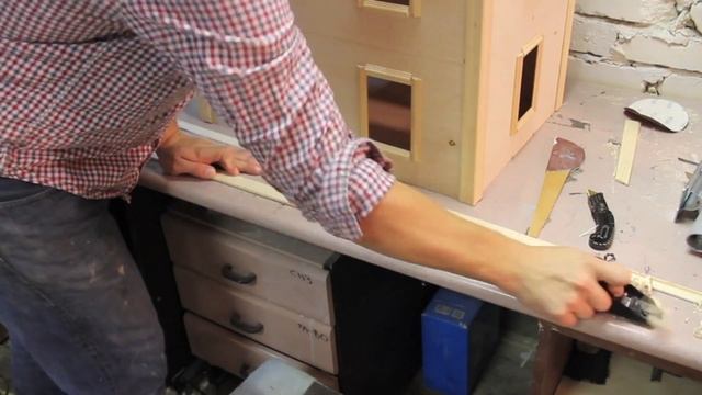 Как сделать кукольный домик/ How to make dollhouse . Часть 2 смотреть онлайн