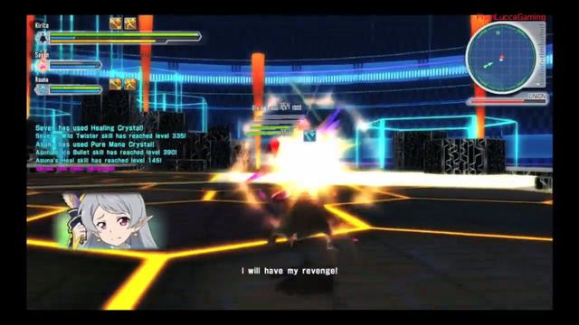 Sword Art Online Lost Song | Black Lotus Boss Fight смотреть онлайн