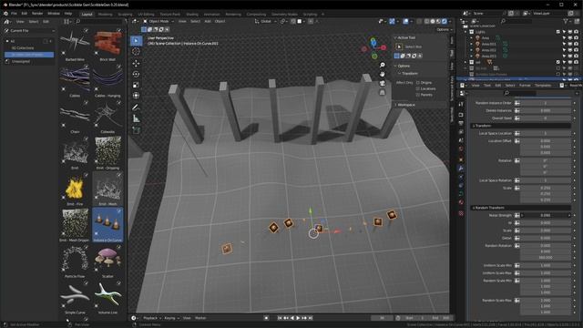 Scribble Gen 0.20 for Blender - How to use it смотреть онлайн