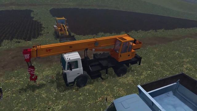 Farming Simulator 15, Один Российский Край, вернёмся в прошлое, как это было! смотреть онлайн