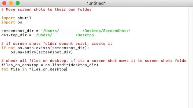 Automate Desktop Clean-up with Python! смотреть онлайн