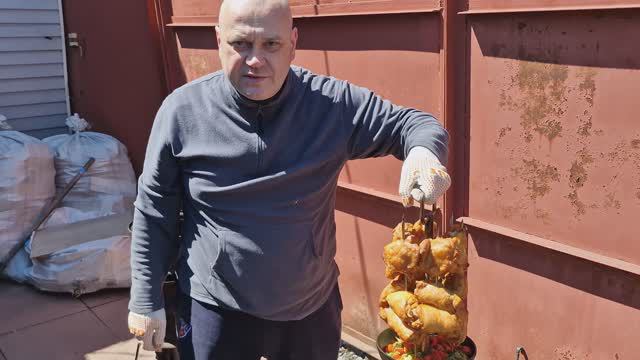 Сочный рецепт для любителей готовить в тандыре. смотреть онлайн