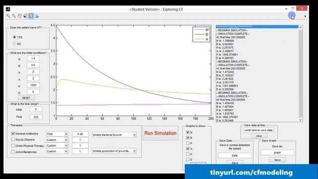 Cystic Fibrosis Modeling Suite - MATLAB and Simulink Student Design Challenge смотреть онлайн