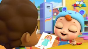 Изучаем Вкусы - Песенка Про Еду ?? | Развивающие Мультики Для Малышей | Little Angel На Русском