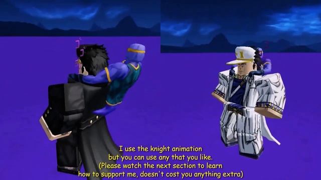 How to make Jotaro Kujo JoJo Part 3 and 4 on ROBLOX (UPDATED) смотреть онлайн