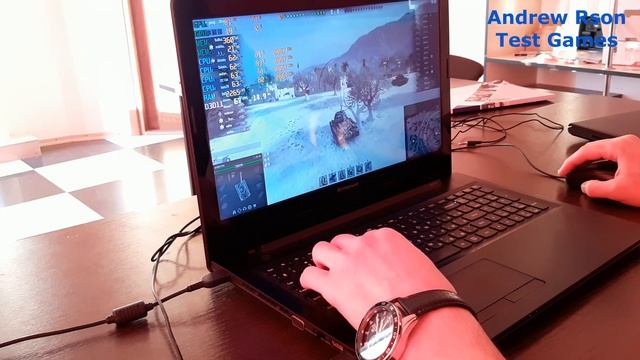 Test Games G50 30 Pentium N3540 & Nvidia 820M GTA5, WOT смотреть онлайн