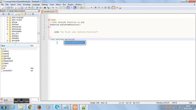 function in php - Get started php tutorial смотреть онлайн