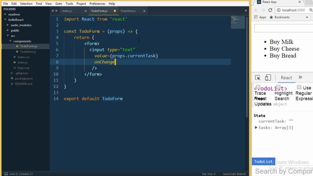 How to Add Data to a List in ReactJS - Hindi Tutorial #6 смотреть онлайн