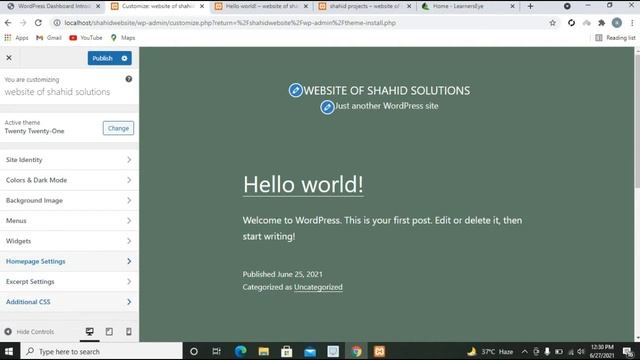 WordPress admin dashboard complete introduction | How to use WordPress dashboard? Urdu/Hindi смотреть онлайн